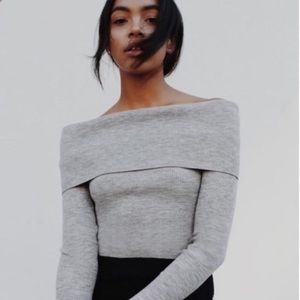Aritzia Off the Shoulder Sweater
